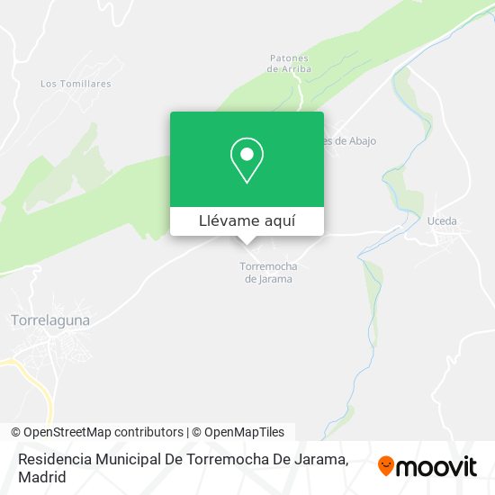 Mapa Residencia Municipal De Torremocha De Jarama