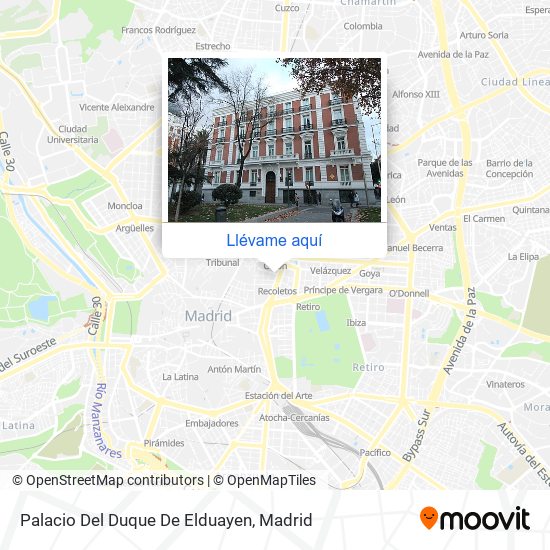 Mapa Palacio Del Duque De Elduayen