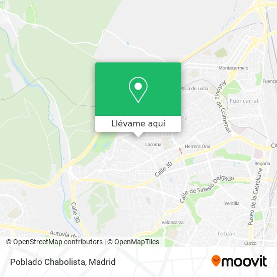 Mapa Poblado Chabolista
