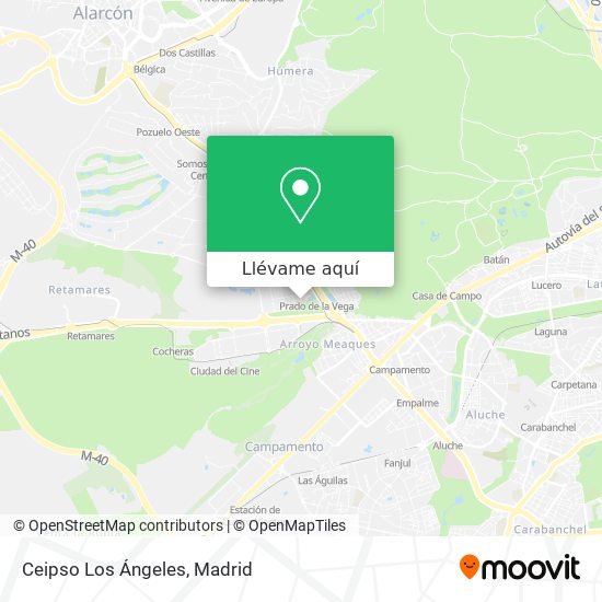 Mapa Ceipso Los Ángeles