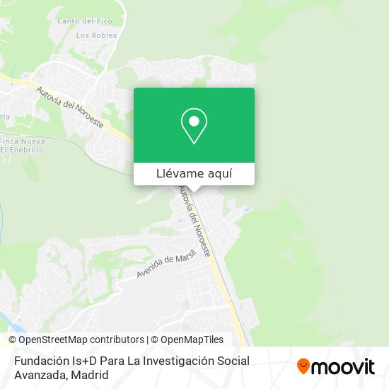 Mapa Fundación Is+D Para La Investigación Social Avanzada