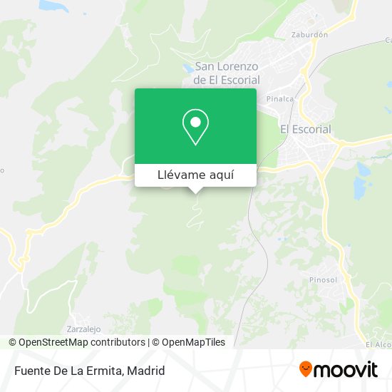Mapa Fuente De La Ermita