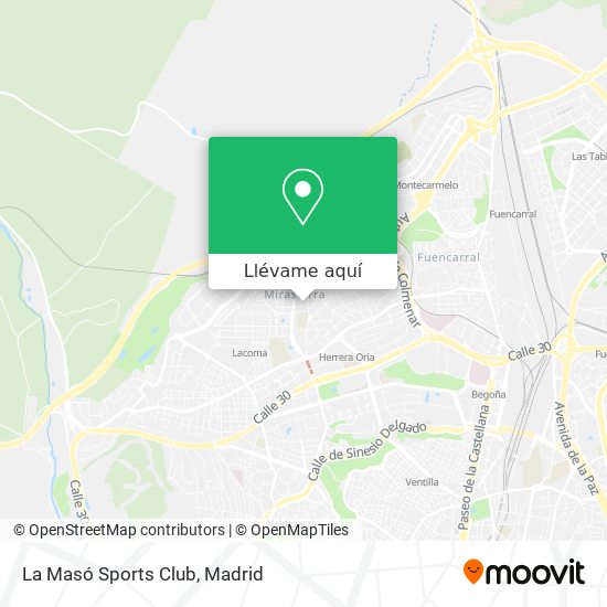 Mapa La Masó Sports Club