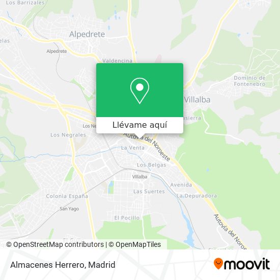Mapa Almacenes Herrero