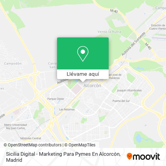 Mapa Sicilia Digital - Marketing Para Pymes En Alcorcón