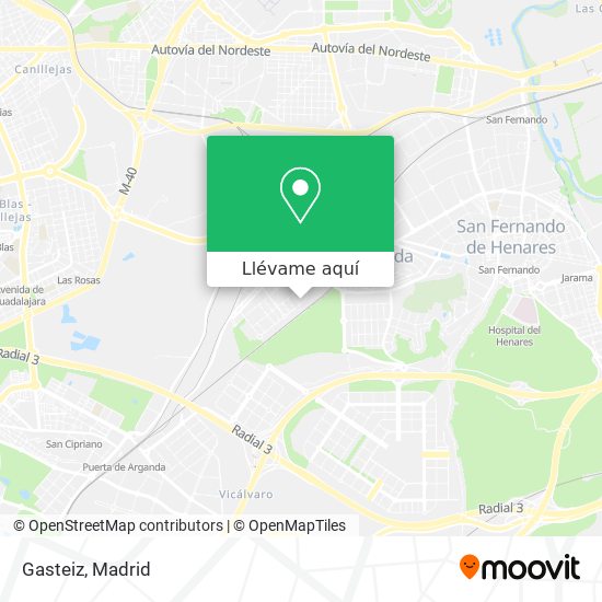 Mapa Gasteiz