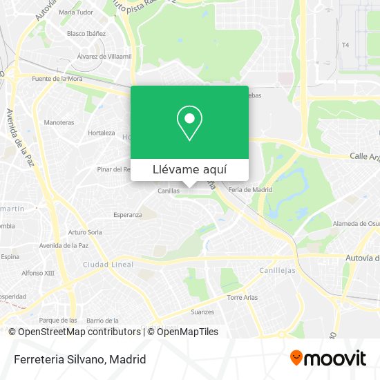 Mapa Ferreteria Silvano