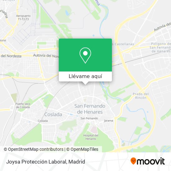 Mapa Joysa Protección Laboral