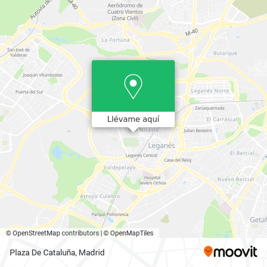 Mapa Plaza De Cataluña