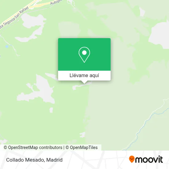 Mapa Collado Mesado