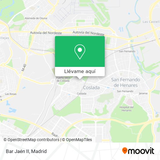 Mapa Bar Jaén II