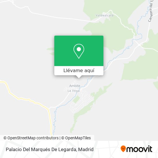 Mapa Palacio Del Marqués De Legarda