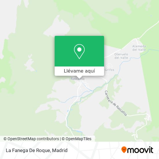 Mapa La Fanega De Roque