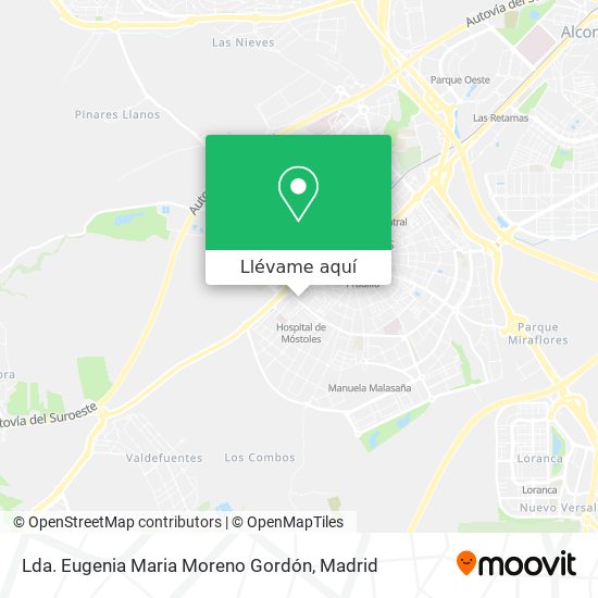 Mapa Lda. Eugenia Maria Moreno Gordón