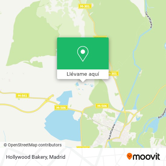 Mapa Hollywood Bakery