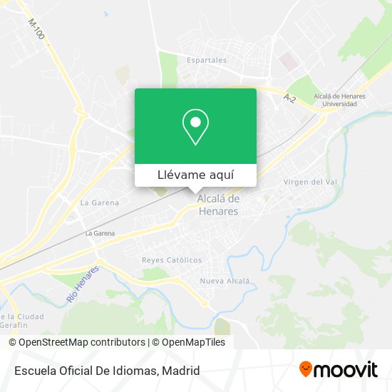 Mapa Escuela Oficial De Idiomas