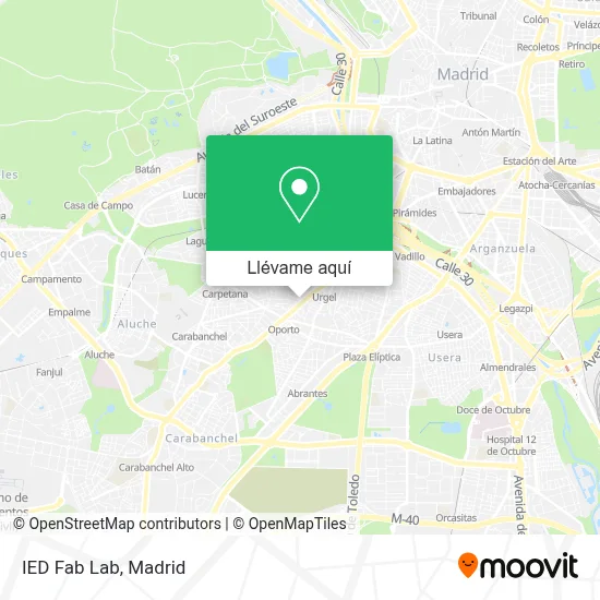 Mapa IED Fab Lab