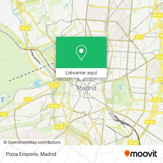 Mapa Pizza Emporio