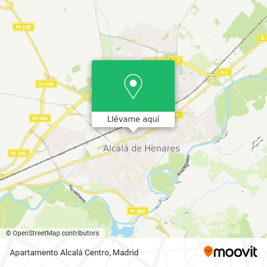 Mapa Apartamento Alcalá Centro