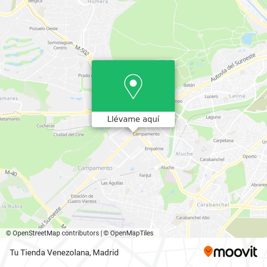 Mapa Tu Tienda Venezolana