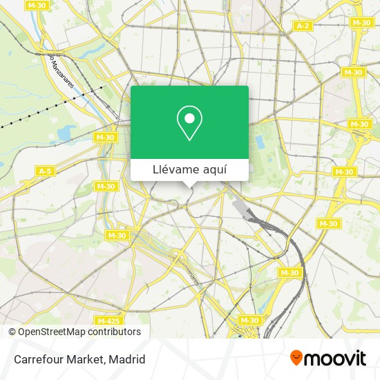 Mapa Carrefour Market