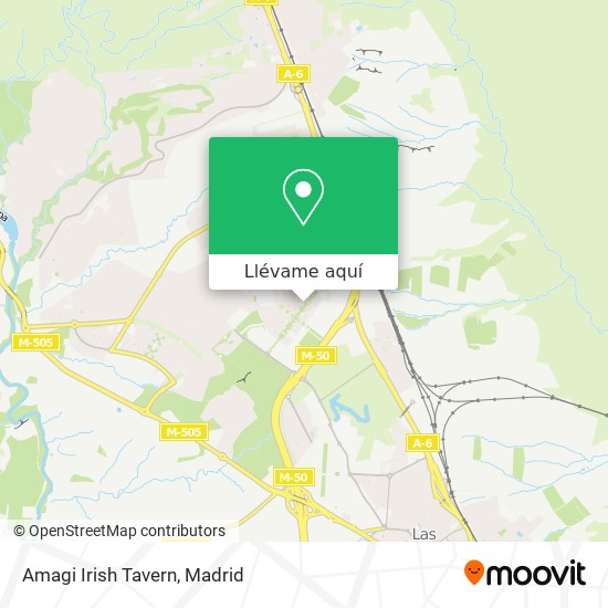 Mapa Amagi Irish Tavern