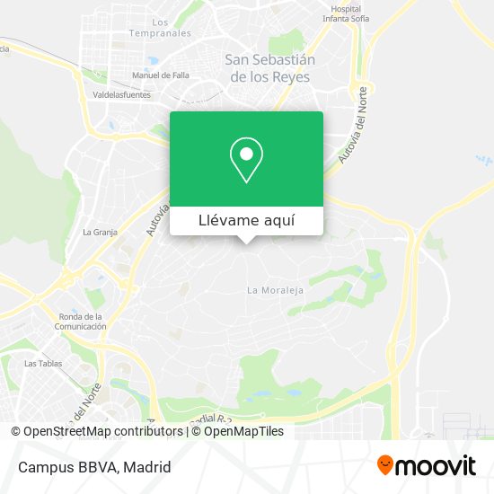 Mapa Campus BBVA