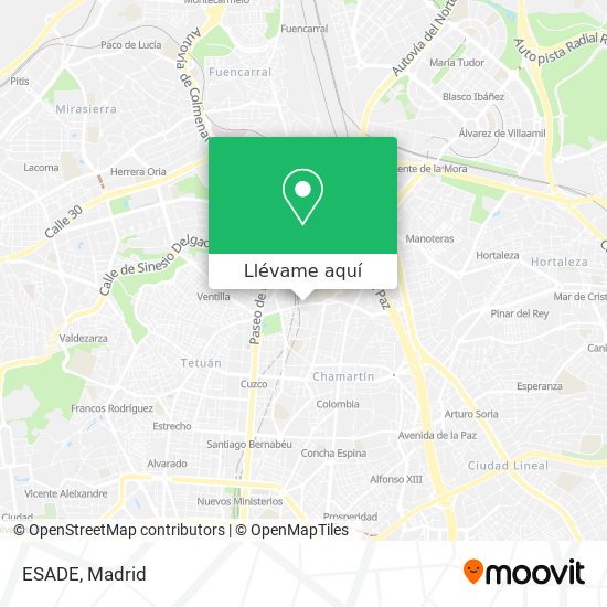 Mapa ESADE