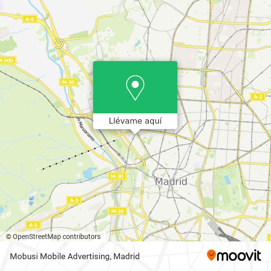 Mapa Mobusi Mobile Advertising