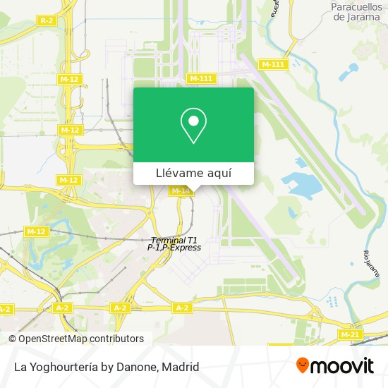 Mapa La Yoghourtería by Danone