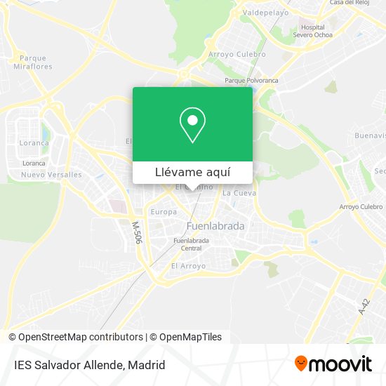 Mapa IES Salvador Allende