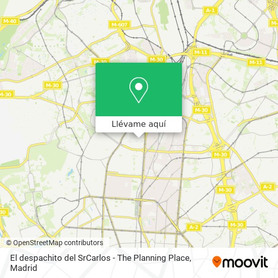 Mapa El despachito del SrCarlos - The Planning Place