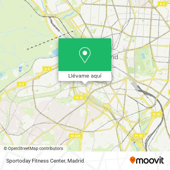 Mapa Sportoday Fitness Center