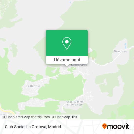 Mapa Club Social La Orotava