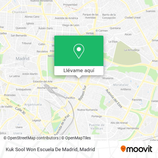 Mapa Kuk Sool Won Escuela De Madrid