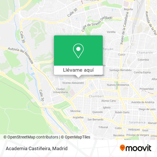 Mapa Academia Castiñeira
