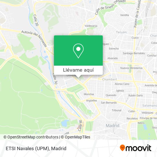 Mapa ETSI Navales (UPM)