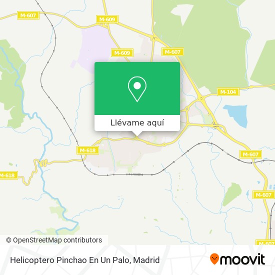Mapa Helicoptero Pinchao En Un Palo