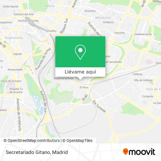Mapa Secretariado Gitano