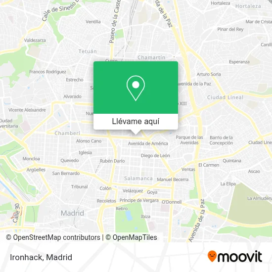 Mapa Ironhack
