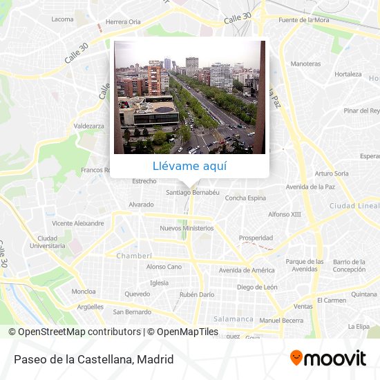 ¿Cómo llegar a Paseo de la Castellana 160 en Madrid en Metro, Autobús o Tren?