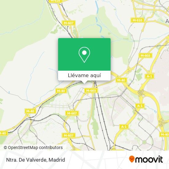 Mapa Ntra. De Valverde
