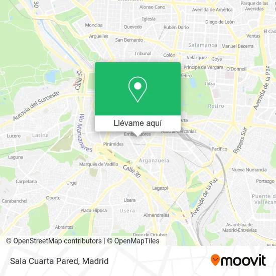 Mapa Sala Cuarta Pared