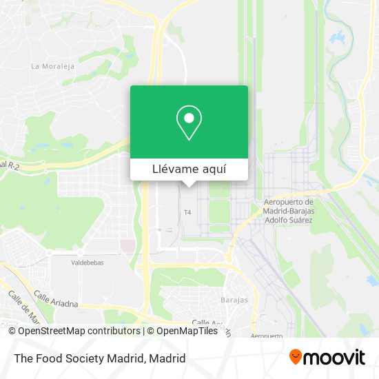 Mapa The Food Society Madrid