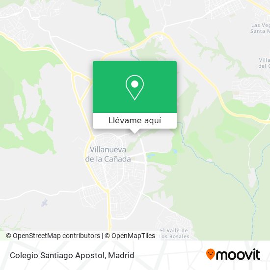 Mapa Colegio Santiago Apostol
