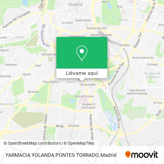 Mapa FARMACIA YOLANDA PONTES TORRADO