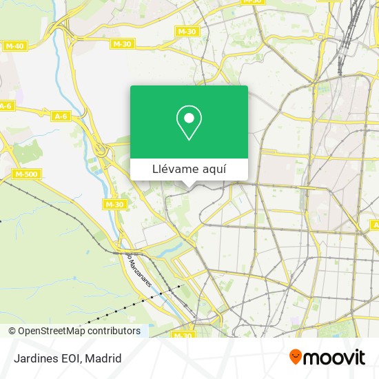 Mapa Jardines EOI