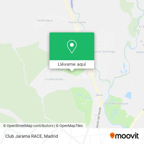 Mapa Club Jarama RACE