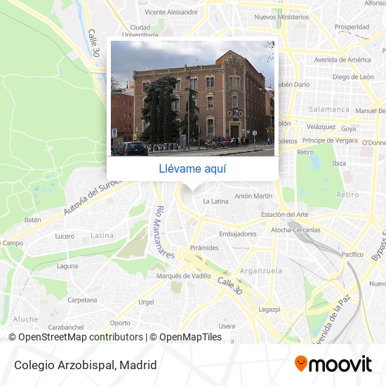 Mapa Colegio Arzobispal