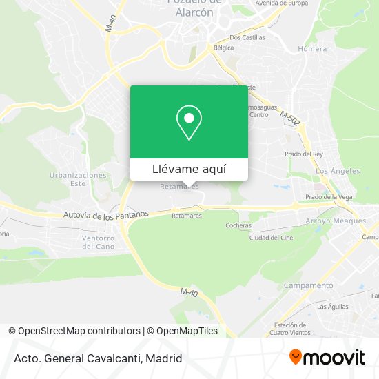Mapa Acto. General Cavalcanti